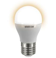 лампа LED шар 6W 4100K E27 Gauss-Elementary