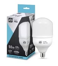 Лампа LED-HP-PRO 50Вт 160-260В Е27 4000К 4500Лм ASD