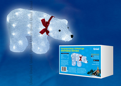 Фигура ULD-M3423-040/STA WHITE IP20 WHITE BEAR-медведь