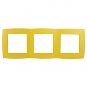 Рамка 3-я желтый ЭРА 12-5003-21