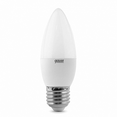 Лампа LED свеча 6W 2700K E27 Gauss-Elementary