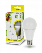Лампа LED-standard - A65  20Вт 160-260В Е27 3000К 1600Лм ASD