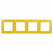 Рамка 4-я желтый ЭРА 12-5004-21