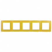 Рамка 5-я желтый ЭРА 12-5005-21