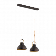Светильник BENETTI Modern Loft темный венге/золото, 2xE27, коллекция MOD-411