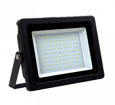 Прожектор LED СДО-8-100 светодиодный черный IP65 IN HOME