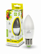 Лампа LED-standard - СВЕЧА 3.5Вт 160-260В Е27 3000К 300Лм ASD