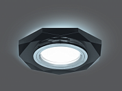 Светильник Gauss Backlight BL056 Восемь гран. Графит/Хром, Gu5.3, LED 4100K 1/40
