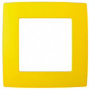 Рамка 1-я желтый ЭРА 12-5001-21