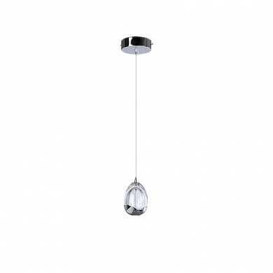 Светодиодный светильник BENETTI Modern Goccia подвесной хром, LED 4,8Вт/1 3000К, 300 Lm, коллекция