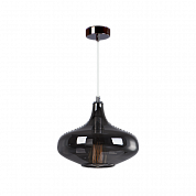 Cветильник BENETTI Modern Fusione подвесной серый/дымчатый, 1xE27, коллекция MOD-026