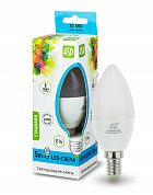 Лампа LED-standard - СВЕЧА 6Вт 160-260В Е14 4000К 570Лм IN HOME