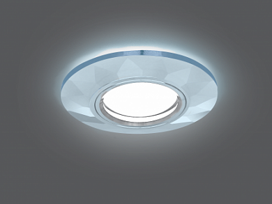 Светильник Gauss Backlight BL057 Круг Гран. Кристалл/Хром, Gu5.3, LED 4100K 1/40