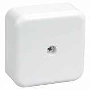 Коробка КМ41206-01 распаячная для о/п 50х50х20мм белая (с контактной группой)