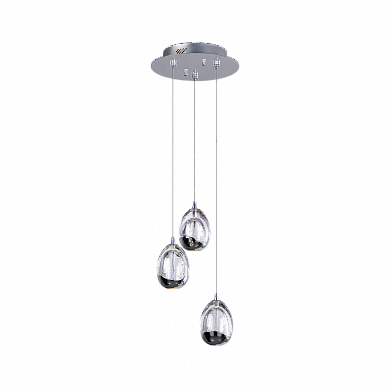 Светодиодный светильник BENETTI Modern Goccia подвесной хром, LED 4,8Вт/3 3000К, 920 Lm, коллекция